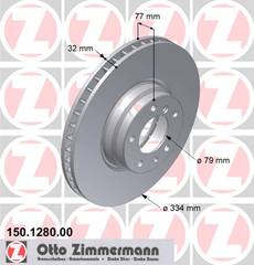 bremžu disks 150.1280.00    BMW
