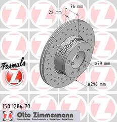 bremžu disks 150.1284.70    BMW FORMULA Z