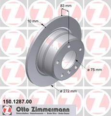 bremžu disks 150.1287.00    BMW