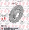 bremžu disks 150.1291.52    BMW SPORT Coat Z