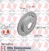 bremžu disks 150.3401.52    BMW SPORT Coat Z
