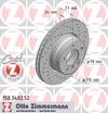 bremžu disks 150.3402.52    BMW SPORT Coat Z