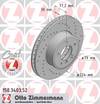 bremžu disks 150.3403.52    BMW SPORT Coat Z