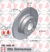bremžu disks 150.3443.20    BMW Coat Z