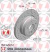 bremžu disks 150.3450.52    BMW SPORT Coat Z