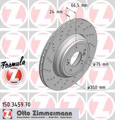 bremžu disks 150.3459.70    BMW FORMULA Z left