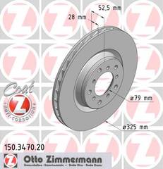 bremžu disks 150.3470.20    BMW Coated LEFT