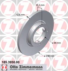 bremžu disks 185.3950.00    DAEWOO