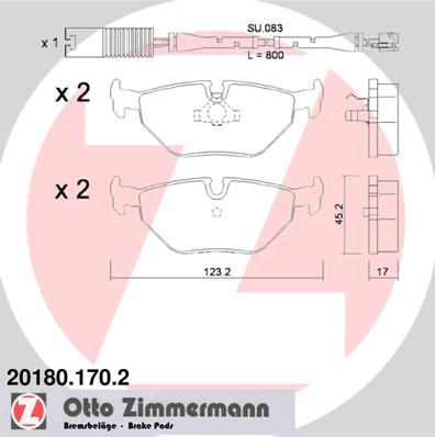 Bremžu kluči 20180.170.2