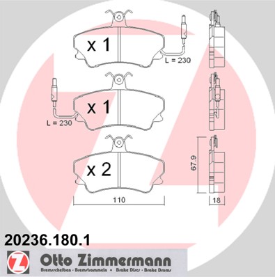 Bremžu kluči 20236.180.1