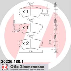 Bremžu kluči 20236.180.1