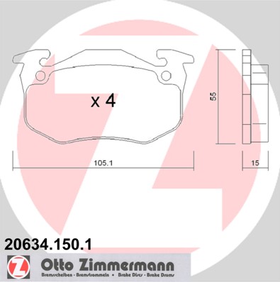 Bremžu kluči 20634.150.1