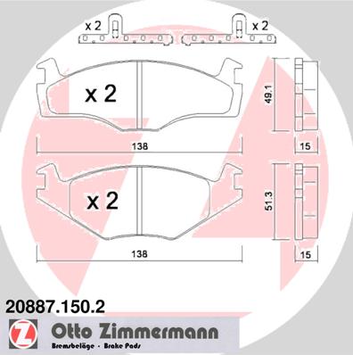 Bremžu kluči 20887.150.2