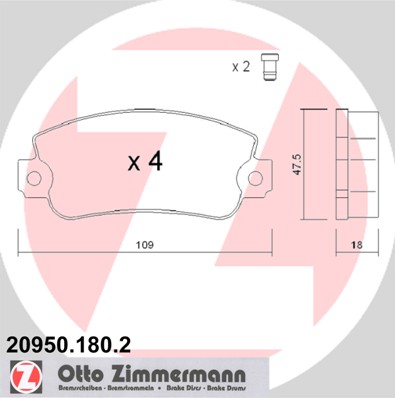 Bremžu kluči 20950.180.2