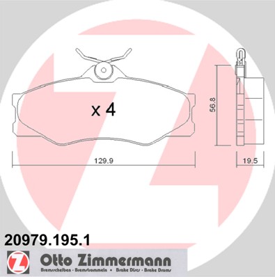 Bremžu kluči 20979.195.1
