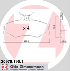 Bremžu kluči 20979.195.1