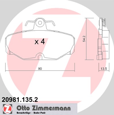 Bremžu kluči 20981.135.2