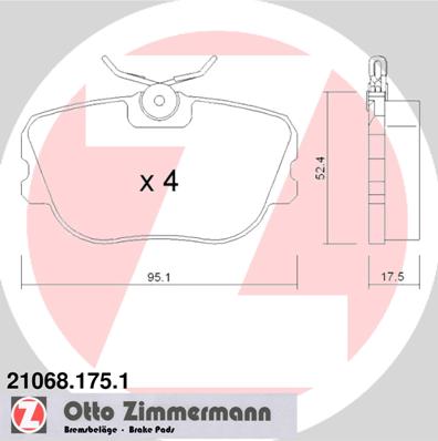 Bremžu kluči 21068.175.1