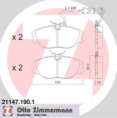 Bremžu kluči 21147.190.1