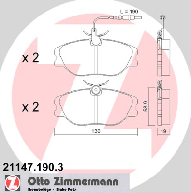 Bremžu kluči 21147.190.3