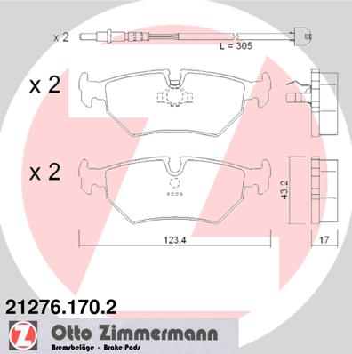 Bremžu kluči 21276.170.2