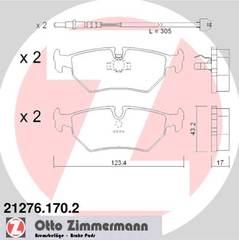 Bremžu kluči 21276.170.2