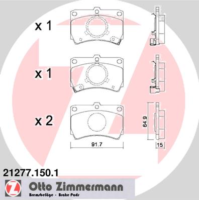 Bremžu kluči 21277.150.1