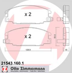 Bremžu kluči 21543.160.1