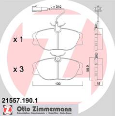 Bremžu kluči 21557.190.1