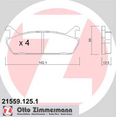 Bremžu kluči 21559.125.1