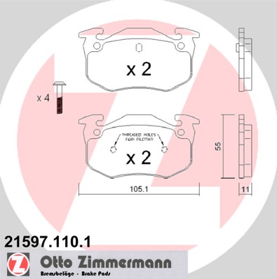 Bremžu kluči 21597.110.1