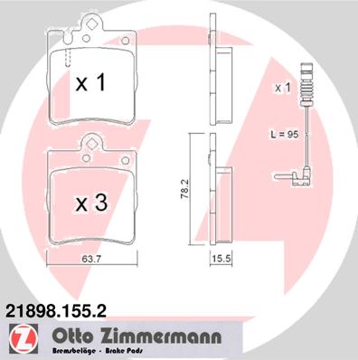 Bremžu kluči 21898.155.2