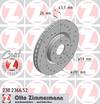 bremžu disks 230.2366.52    FIAT SPORT Coat Z