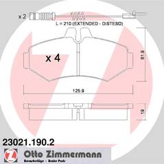 Bremžu kluči 23021.190.2
