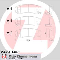 Bremžu kluči 23361.145.1