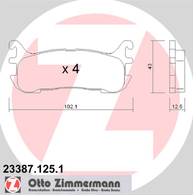 Bremžu kluči 23387.125.1