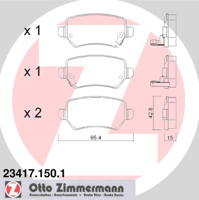 Bremžu kluči 23417.150.1