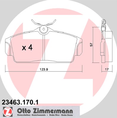 Bremžu kluči 23463.170.1