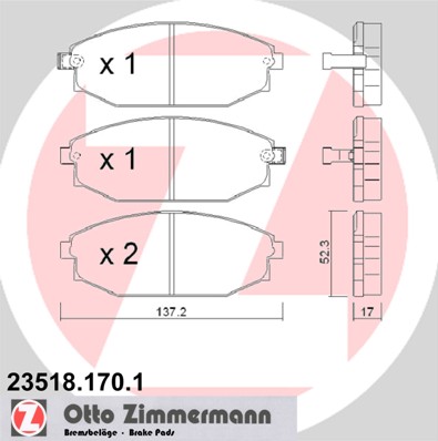 Bremžu kluči 23518.170.1