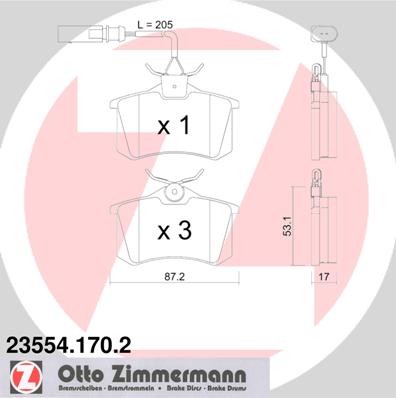 Bremžu kluči 23554.170.2