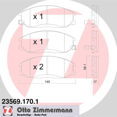 Bremžu kluči 23569.170.1