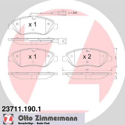 Bremžu kluči 23711.190.1