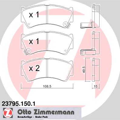 Bremžu kluči 23795.150.1