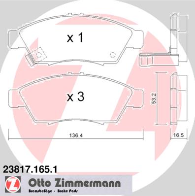 Bremžu kluči 23817.165.1