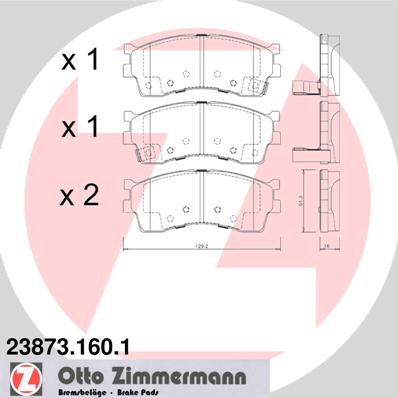 Bremžu kluči 23873.160.1