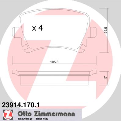 Bremžu kluči 23914.170.1