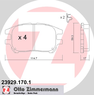Bremžu kluči 23929.170.1
