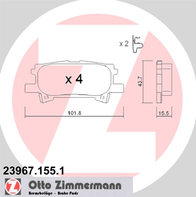 Bremžu kluči 23967.155.1