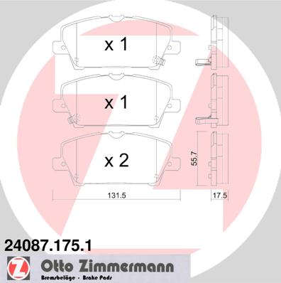 Bremžu kluči 24087.175.1