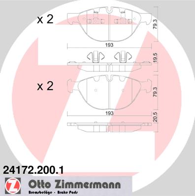 Bremžu kluči 24172.200.1
